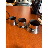 Stainless Steel Weldingless Exhaust Reducer 2 to 2.5 Inch / 2.5 to 3 Inch / 3 to 4 Inch – Clamp On A