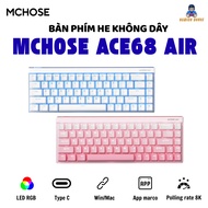 HE Mchose Ace68 Air Esports Mechanical Gaming Keyboard - Rapid Trigger - Layout 68% Polling Rate - W