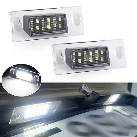 2/10PCS Rear LED SMD License Number Plate Light Lamp For Audi A3 8L S4 B5 Avant 1996-2003 A3/S3 Spor