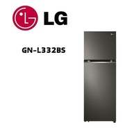 【LG 樂金】 GN-L332BS 335公升 智慧變頻雙門冰箱 星夜黑(含基本安裝)