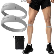 KOOLISM Patella Tendon Knee Straps, Silicone Protection Knee Patella Protect Band, Protect Joint Inj