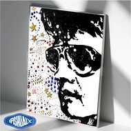 Aesthetic Wall Decoration Poster Premium Wooden Figure Frame Mosisi Elvis Art - Free Packing