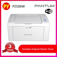 Pantum P2506W Laser Printer (WiFi) with Starter Toner