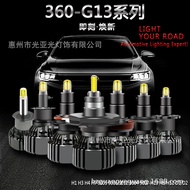 360Degree8Surface Luminous H1H3H49006 9012 880 Car led Headlight50/90W Car led Headlight