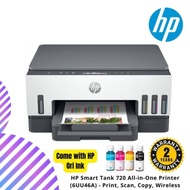 HP Smart Tank 720 All-in-One Printer (6UU46A) - Print, Scan, Copy, Wireless