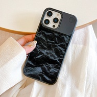 Ốp lưng điện thoại nhung họa tiết núi tuyết phong cách sang trọng Ocean dành cho Lphone 16 15 14 13