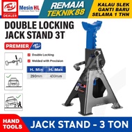 3 Ton Jack - Car Workshop Jack - 3T Double Locking Jack Stand - HL Premier - 1 PCS