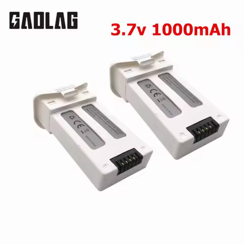 3.7v Drone Battery For SJRC S20W T25 Four-axis Quadcopter Spare Parts 1000mAh 3.7v Li-ION Rechargeab