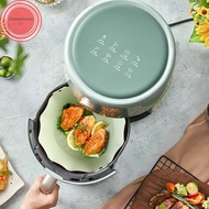 CheeseArrow 22CM Air Fryer Silicone Pot Air Fryer Basket Liner Non-Stick Oven Baking Tray sg
