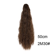 Kẹp Tóc Xoăn Gợn Sóng Nước Tổng Hợp 50Cm Kẹp Tóc Dây Rút Tóc Đuôi Ngựa Nối Tóc Giả Tự Nhiên Chịu Nhi