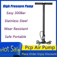high pressure 4500psi air gun foot pump 30mpa 4500psi 3 Stage High Pressure Universal Hand Pump Floor Pump Air Cycling Hand Pump for PCP