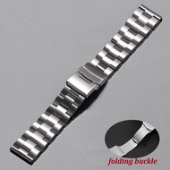 สายนาฬิกาสำหรับกำไลข้อมือ SKX009 SKX007 Seiko สำหรับ Seiko 5อุปกรณ์เสริม SRPD63K1สายรัดแท่งสแตนเลสสต