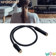 45YJXGUSHOP 3.5mm to 6.35mm, Professional Plug and Play Stereo Sound Cable, Durable Gold Plated 6.35