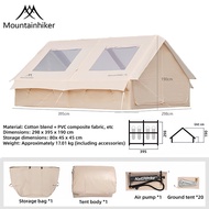 MOUNTAINHIKER 12㎡pro inflatable tent 8-15 person camping tent waterproof breathable portable camping