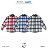 Symbolic Flannel Shirt Jacket