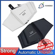 Payung Lipat 3 Anti-UV Tebal | Payung Automatik Kalis Hujan & Panas Sesuai Untuk Lelaki & Wanita