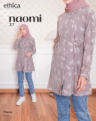 ETHICA NAOMI 37 MAUVE GREEN || Atasan Tunik Katun Ethica (COD)