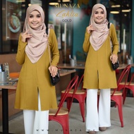 Zahlia Blouse Baju Muslimah Murah Labuh