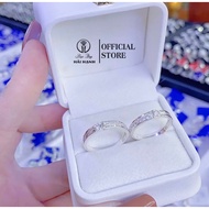 Super simple silver couple ring HHJ