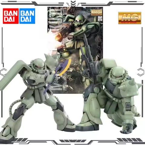 Bandai MG 1/100 MS-06J Zaku II Ver.2.0 Principality of Zeon Ground Type Mobile Suit Bandai Model Kit