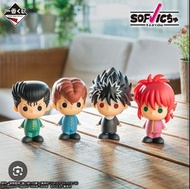 全新 日版 幽遊白書 一番賞 E賞 細公仔 幽助 飛影 藏馬 桑原一套四款