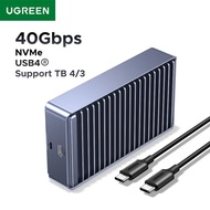UGREEN 40Gbps M2 SSD Enclosure NVMe Case Compatible with Thunderbolt M.2 NVMe SSD Enclosure for Mac 