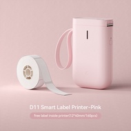 【free Label】NIIMBOT D11/D110 Label Printer Thermal Label Maker Portable Bluetooth Wireless Smart Label Printer Inkless Local Stock