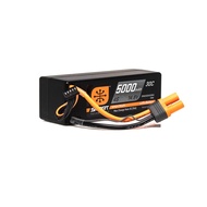 Smart RC LiPo Battery Pack: 5000mAh 4S 14.8V 30C with IC5 Connector (EC5 Compatible), Hard Case, SPM