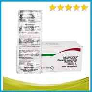 NEURODEX TABLET B1 B6 B12 Vitamin Untuk Membantu Mengatasi Kaku Keram Kebas Kesemutan Sakit Pada Sya