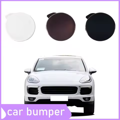 Front Bumper Tow Hook Cover Cap For Porsche Cayenne 2015-2018 92A 958.2 Fit Base GTS S Turbo Sport 9