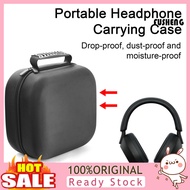 [FISI]  Portable Bluetooth-compatible Headphone Storage Bag Soft Inner Lining Protective Case with Handle for SONY WH-1000XM5