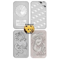 Perth Mint 9999 Silver Bar 1oz