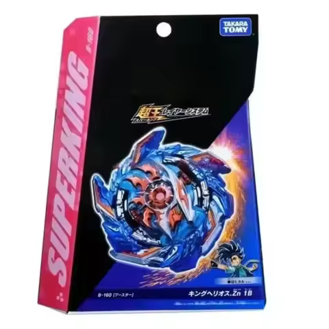 Takara Tomy Bey B-160 Booster King Helios .Zn 1B BLADE