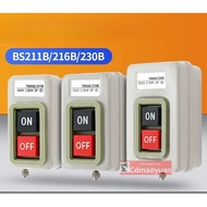 BS211B BS216B BS230B Power Control Push Button Switch Three-Phase Motor Start Push Button Push Butto