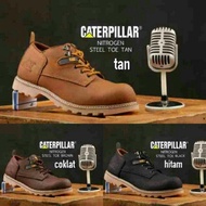 Sepatu Boots Pria Safety TERMURAH Sepatu Boots Caterpillar Safety Casual Pria Kickers Low Boot Kulit