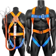 1.8m High-altitude Safety Belt Double-back Full-body Safety Belt Construction Site Outdoor Work Anti