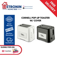 Cornell Pop-up Toaster with Cover C-TEDC2000 CTEDC2000WH CTEDC2000BK