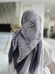 KERUDUNG SEGIEMPAT HIJAB JILBAB BEST SELLER MOTIF VZ KW SERIES CICI TIUNG/HIJAB VOAL SUBLIME DIGITAL