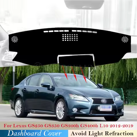 Dashboard Cover Protective Pad for Lexus GS GS250 GS350 GS300h GS400h L10 2012~2019 Car Accessories 