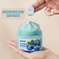 SADOER Blueberry Body Scrub Cleansing Exfoliating Gel Blueberry Fruit Extract Body Scrub