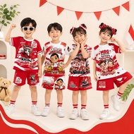 Tokolobo 8.8 MERDEKA EMBEGE KICAU Unisex Children's Suit | SNI Printing Jersey, Cool Material | Vira