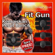 Slim Massage Machine Alat Senaman Kempiskan Perut EMS Six Pack Shaper Equipment Stomach Exercise Mac