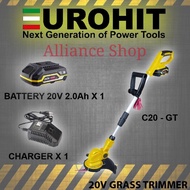 Eurohit=Dewalt=Bosch 20v Cordless Grass Cutter Sets / Grass Trimmer / Mesin rumput bateri / Electric