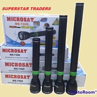 Torchlight/Lampu Suluh Microsat ( MS-7300 ), 3 Batteries Japan, Rechargeable, 2×SC 2000 mah Battery