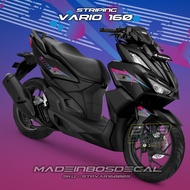 Striping Vario 160 Sticker Striping Vario 160 Cutting Sticker Vario 160 NEW