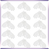 📦 15 Pairs Sarung Tangan Kapas Putih untuk Melembapkan Kulit Kering dan Rawatan Spa Eksim