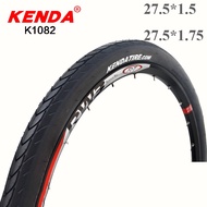 KENDA mountain bike 26 "27.5x1.25 1.5 inner tyre and outer tyre high speed semi-smooth head tyre