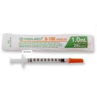 [DIABETIC] [GREEN] Insulin Syringe With Needle Jarum Picagari 29g X 1/2 1ML- 1 PCS