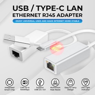 USB a C Type-C Adapter Converter Connector LAN Ethernet RJ45