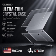 Ultra Thin Crystal case for Macbook Air M4 M3 A3240 13.6 M2 A2681 hard protective case 2023 Pro14.2 